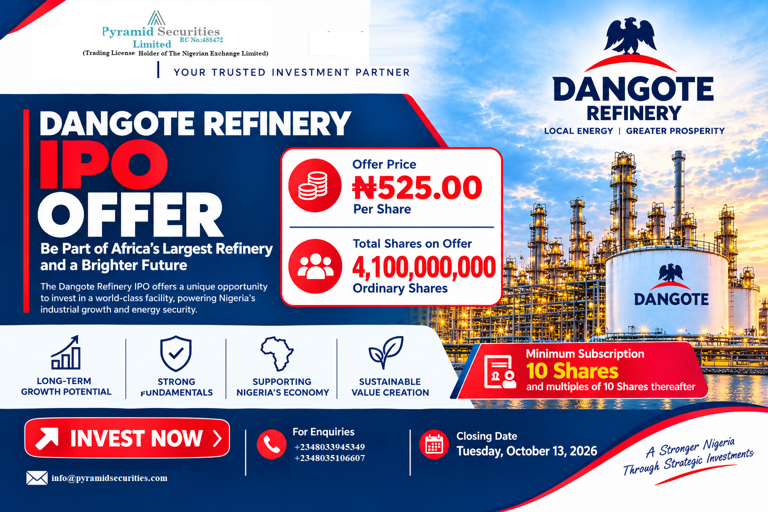 Dangote Refinery IPO Offer